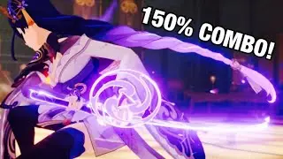150% Raiden Shogun combo! | JUMP FORCE