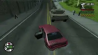 GTA San Andreas 100% 6 Wanted Stars Part 3