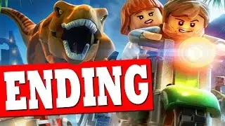 LEGO JURASSIC WORLD Ending Final Boss Fight Boardwalk Showdown Part 1 / Jurassic World Ending