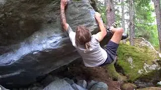 Linserboulder 7B, MagicWood, Mitte