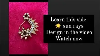 Nath Making Videos #marathinath #nathmaking #nathdesign #mahrathinath #jewellerymaking #bridalnath