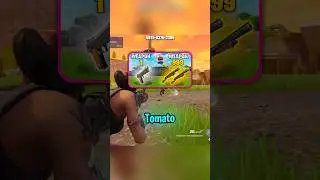 I gave a DEFAULT AIMBOT in Tomato Town Gun Game😮 #fortnite