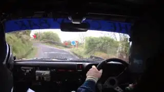 Brian Armstrong and Mark Tierney SS 9 Cavan Stages Rally 2015