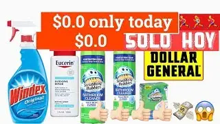 Dollar Generl $0.0  ONLY TODAy 🏃&zwj;♀️🏃&zwj;♀️🏃&zwj;♀️🏃&zwj;♀️😱$0.0 solo hoy