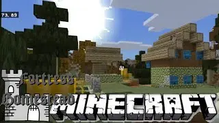 Abandoned Village in Minecraft Fortress Homestead Series Episode 9