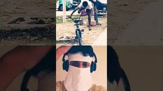 My bicycle, my seat & my will😝#ReactionChannel
