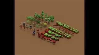 Magica Voxel timelapse  - How to made voxel assets