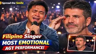 Filipino Singer Delivers One of the MOST Emotional Performances in AGT History | Simon Cowell Reacts
