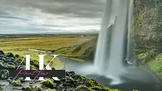 4k Nature| Natural therapy| Relaxing video | Waterfall 8k