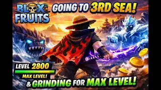 LIVE 🔴 Entering 3rd Sea & Grinding to MAX LEVEL! 💪🔥@NOMERCYGAMING_YT #live # roblox #bloxfruits