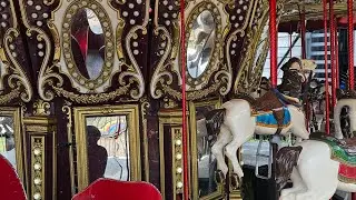 Riding the big butler fair carousel