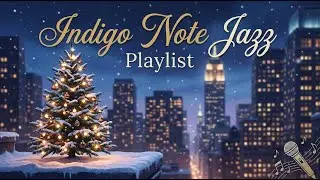 Christmas jazz in NY /겨울밤 뉴욕의 거리를 걸으며 들려오는 따뜻한 재즈 선율...맨하탄의 반짝이는 크리스마스 조명과 함께 흐르는 감성적인 재즈 플레이리스트