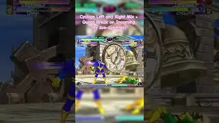 MvC2: Cyclops Left and Right Mix + Guard Break on Incoming (by dos-questres)
