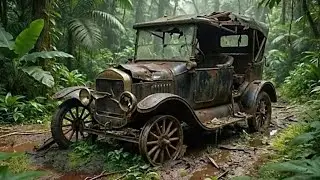 ASMR Car Restoration! 100-Year-Old Ford Model T: Total Disrepair to Showroom New old car 