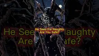 The Christmas Demon That Hunts Naughty Kids #horrorshorts #scarystories #viral #scary #creepy