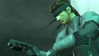 Metal Gear Solid 2 - Snake Takes Weapon And Is Spoted By Drone