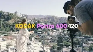 KODAK Portra 400 120 - Test Shoot in Hollywood Hills