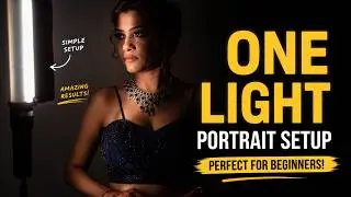 Posing Ideas with One Light | Dark Room Lighting Tricks | Photography With Raushan #youtubeshorts