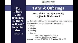 Sunday Evening Worship Service - 4th January 2026