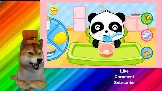 Video games for kids - Baby Panda Care Free App for kids learning games