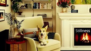Warm Reading Space | Calm Interior Aesthetic
