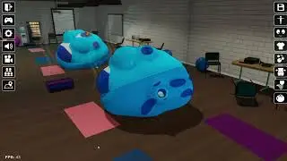 Snackrooms: yoga room blueberry inflation