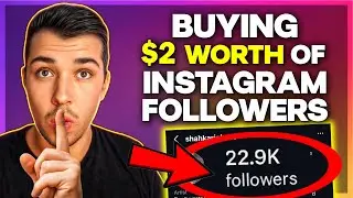 I spent $2 on Instagram Followers, here's what happened...