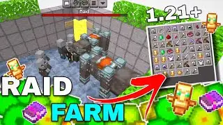 Minecraft: Easy Raid Farm (1.21 Tutorial)  | Minecraft Pe 1.21 Simple And Best Raid Farm