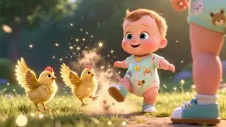 Farmyard Fun with Baby 🐮🌾🍼 | Kids Fantasy Song | Learn Animal Sounds