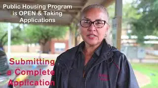 Public Housing and a Complete Application