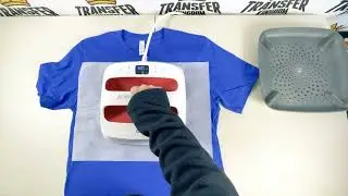How to heat press DTF transfers using Cricut Easypress