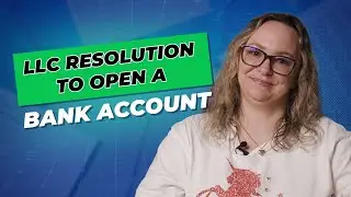 LLC Resolution to Open a Bank Account