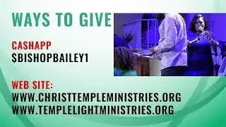 Sunday Worship LIVE from Christ Temple Deliverance Church- Birmingham, AL