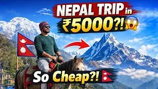 Nepal Trip So Cheap!🤯 || Trek to Ghandruk Village ||  #travel #budgettravel #vlog