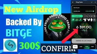 New crypto Airdrop l frog farm bot l new crypto mining app