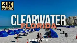 Clearwater Beach Spring Break 2024 [4K]