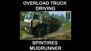 Overload Truck Driving..