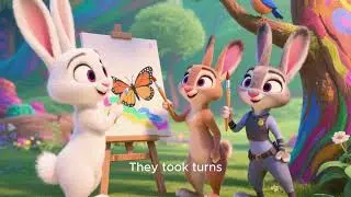 🎨 BENNY THE BUNNY AND THE MAGIC PAINT BRUSH