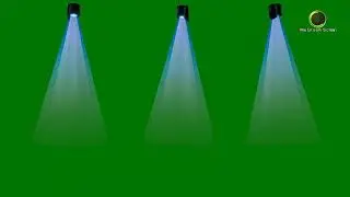 Stage Light Green Screen HD