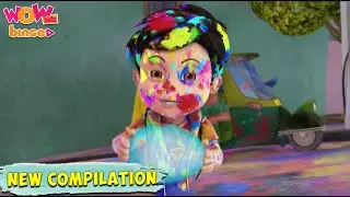 Vir The Robot Boy | Best Action Scenes Compilation - 366 | Wow Kidz Binge