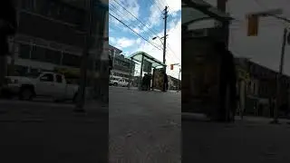 Man gets two cigarettes from friend in Toronto bus shelter #shorts