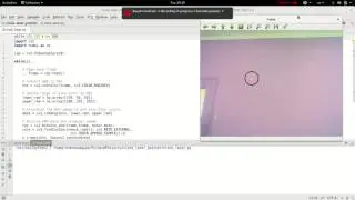 Laser Pointer Tracking - OpenCV , Python