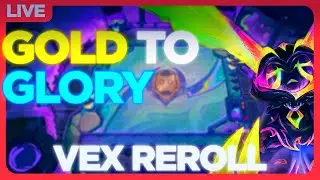 VEX REROLL IS BROKEN | SET 8.5 TFT GAMEPLAY - ⚪️VOD