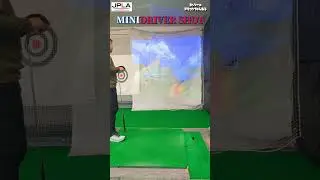 MINIDRIVER SHOT #golf #golfswing #shorts ゴルフ ドラコン