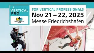 VERTICAL PRO the international meeting point for vertical professionals | Nov 21&ndash;22, Friedrichshafen