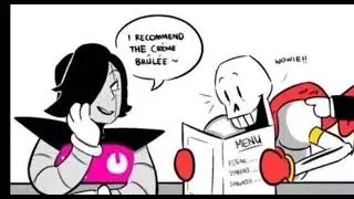Undertale comic dub dublado[papyrus x mettaton,e sans com ci&uacute;mes] rip pro mettaton 