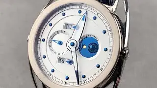 De Bethune DB26 Perpetual Calendar Three Dimensional Moon Phase DB26WS1 Hands-On Watch Review