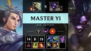 Master Yi Support vs Alistar - VN Master Patch 25.20