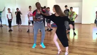 Junior beginners salsa with Ubaldo Sarduy / Сальса с Убальдо Сардуи