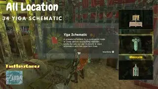 All Yiga Schematic Location : Zelda Tears of The Kingdom.